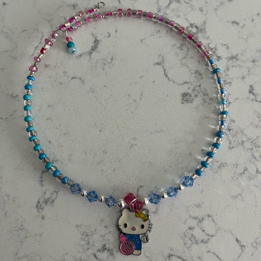 💕Choker style Hello kitty necklace